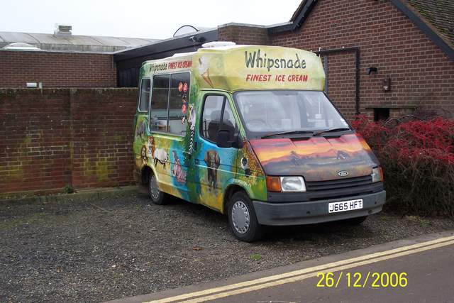 Whipsnade ice cream van