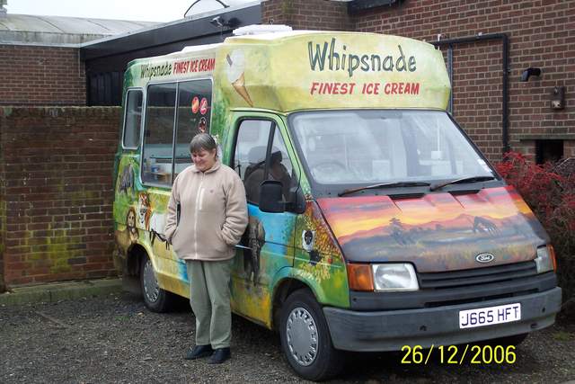 Whipsnade ice cream van