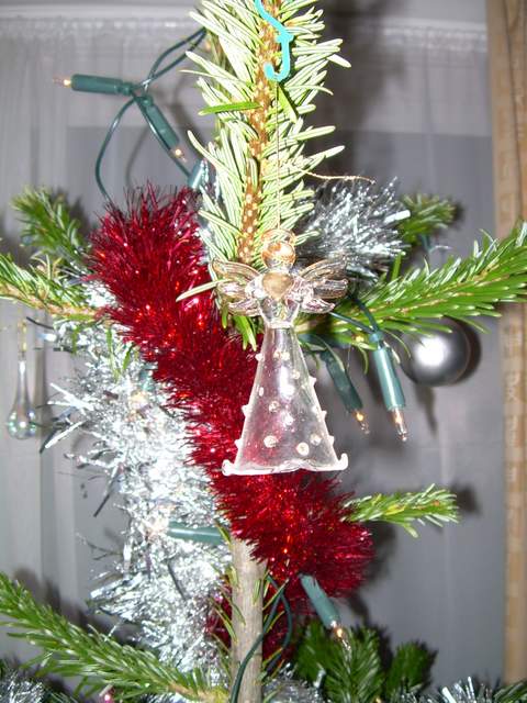 Angel on the christmas tree