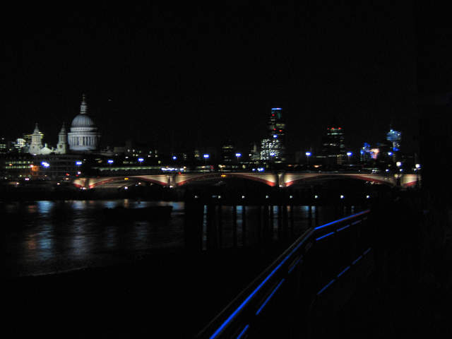 Blackfriars Bridge, and St Paul's