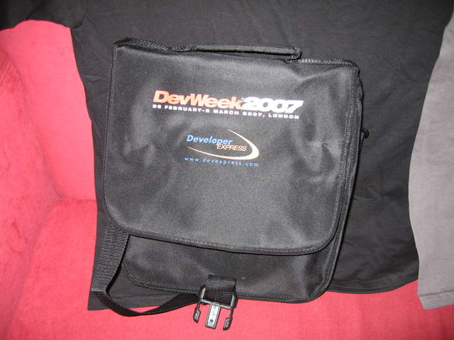 Dev Week 2007 Bag