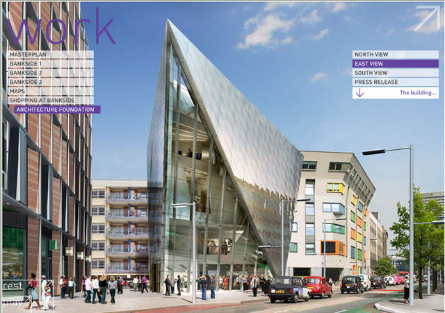 The proposed Southwark Architecture Foundation head office