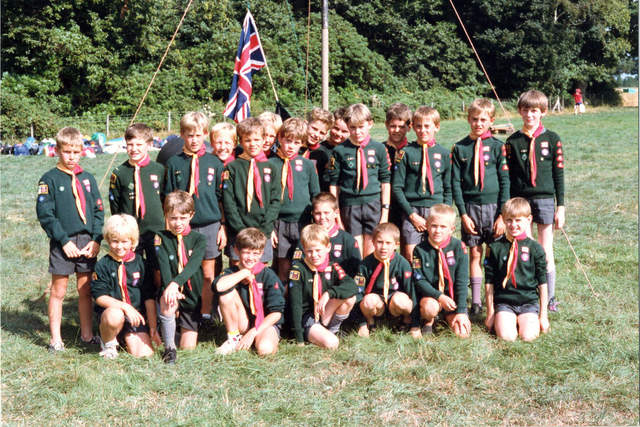 Cub-scout Group (inc. Kevin)