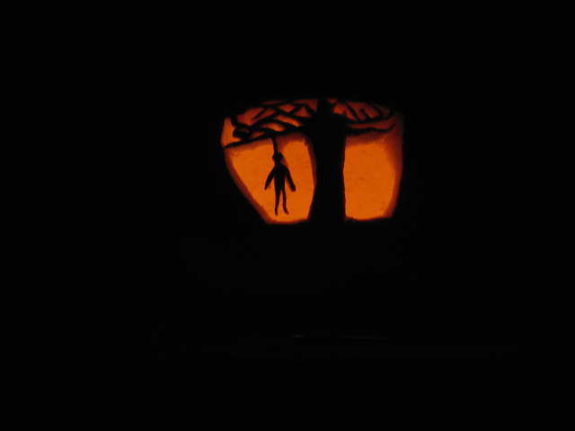 Hangman Pumpkin