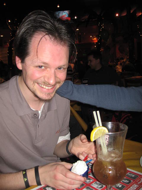Nick and his "dessert"
