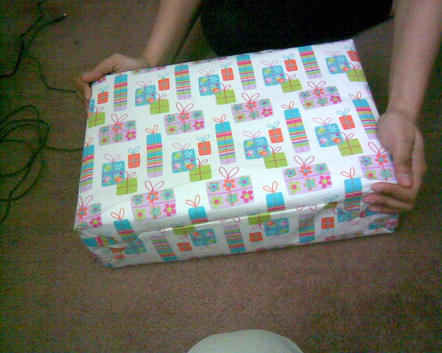 Chorna's Wii, self-wrapped