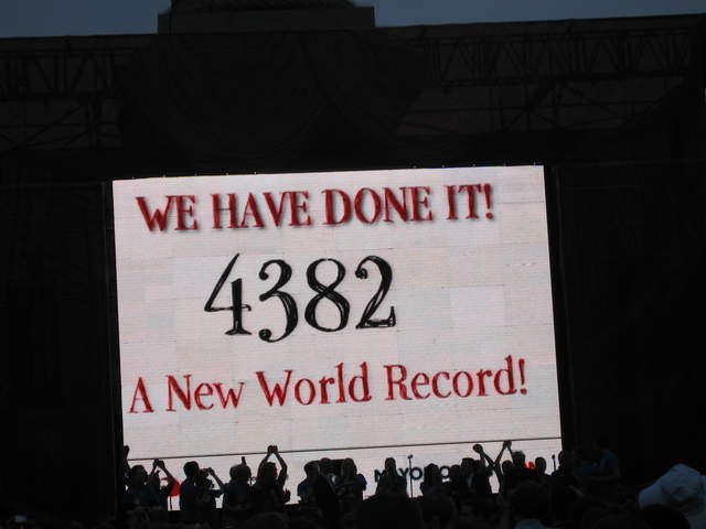 Beating the world record coconut orchestra