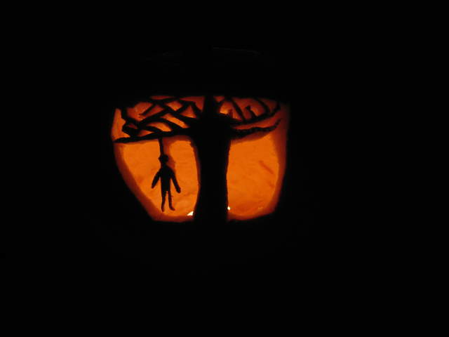 Hangman Pumpkin