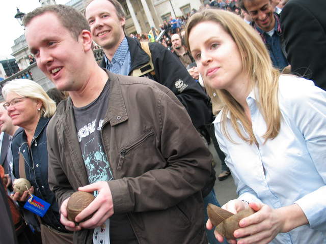 Rich and ?? at Spamalot Record Attempt