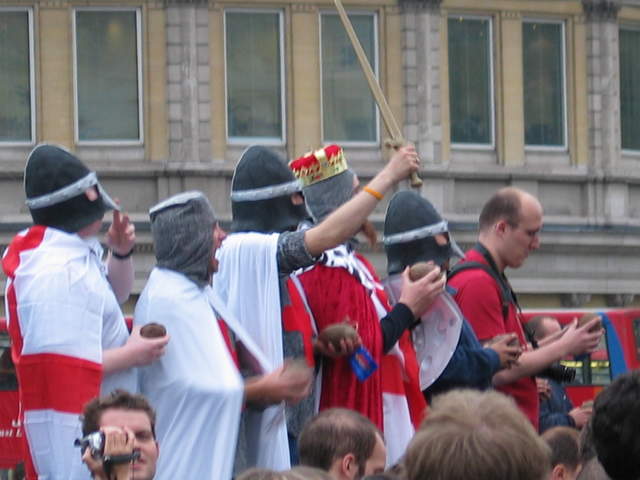 The knights of Trafalgar Sq.