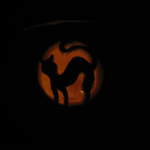 Witches Cat Pumpkin