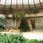 Indoor elephant enclosure at Warsaw Zoo