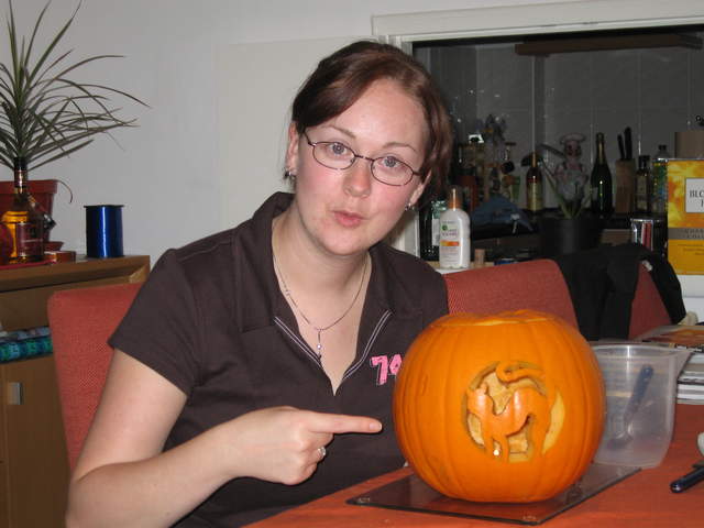 Ali, Pumpkin Enthusiast