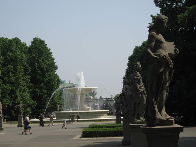 Fountain in Ogród Saski