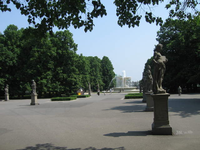 Fountain in Ogród Saski