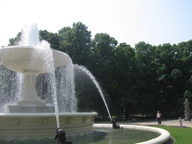 Fountain in Ogród Saski