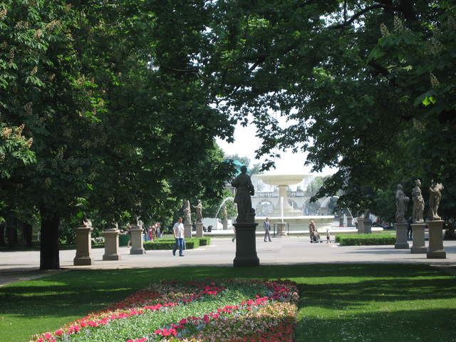 Fountain in Ogród Saski