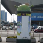 Shrek 3 Advertising in Warsaw