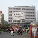 Doodle Facade Advertising in Warsaw