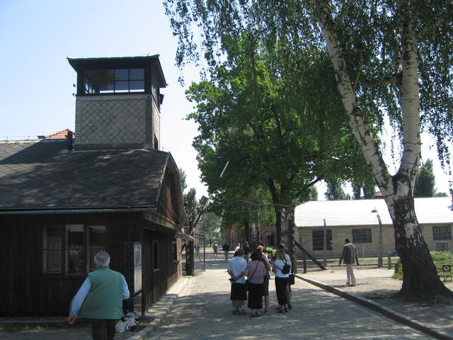 Entrance to Auschwitz