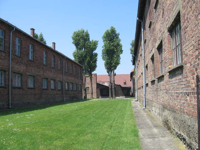 Buildings at Auschwitz