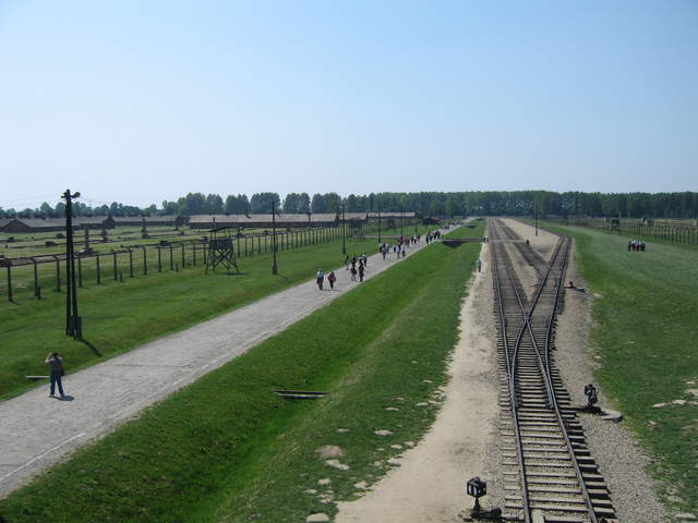 Platforms at Birkenau