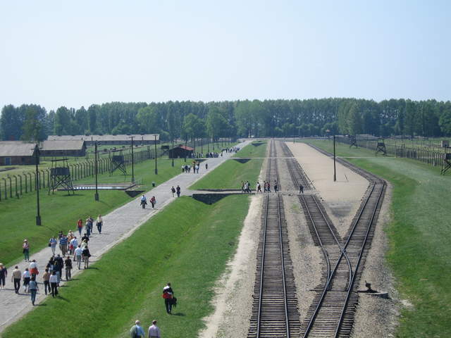 Platforms at Birkenau