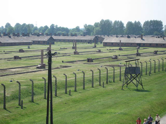 Buildings at Birkenau