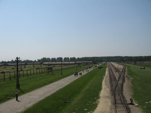 Platforms at Birkenau