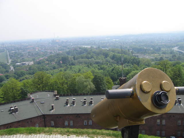 Krakow from Kosciuszko's Mound