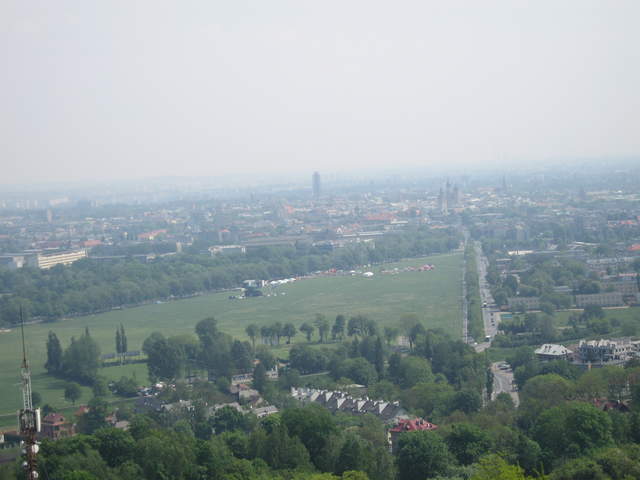 Krakow from Kosciuszko's Mound