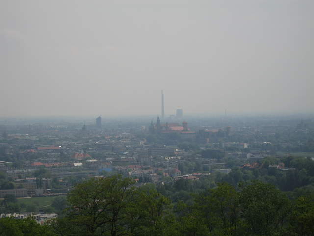 Wawel Hill from Kosciuszko's Mound