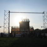 Replica of Brama Floriańska (Florianska Gate) made out of glass bottles