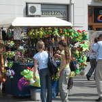 Dragon stall in the market square