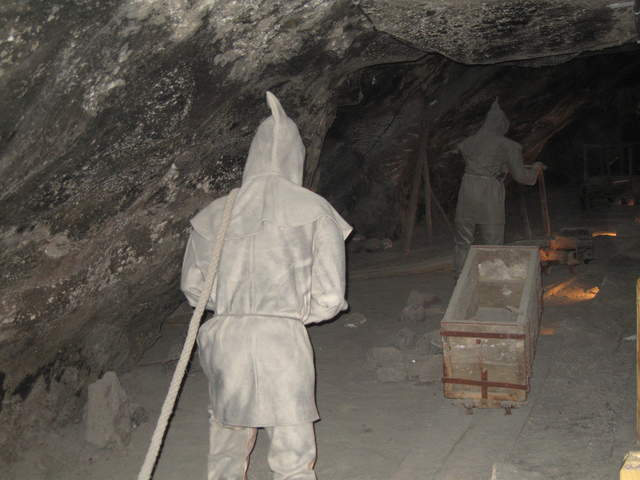 Workers in Wieliczka Salt Mines