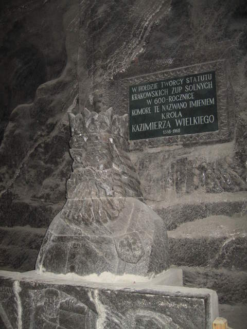 Statue of the Polish King Kazimierz