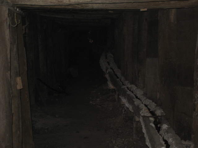 Corridor in Wieliczka Salt Mines