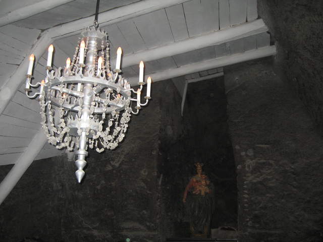 Chapel in Wieliczka Salt Mines