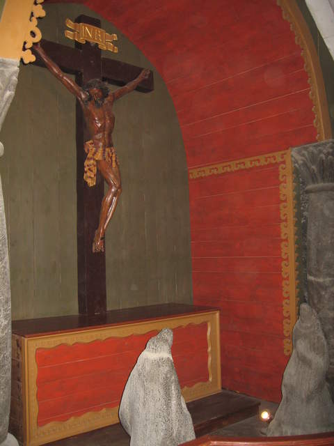 Chapel in Wieliczka Salt Mines