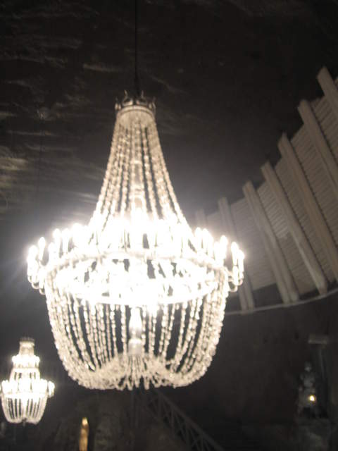 Salt Chandelier in Blessed Kinga's Chapel