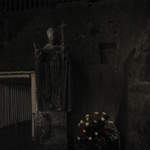 Pope John Paul II statue in Blessed Kinga's Chapel