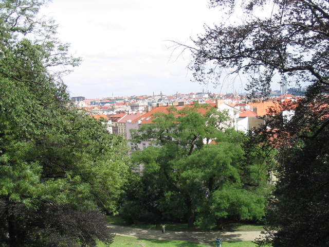 View of Prague from Petřín Hill