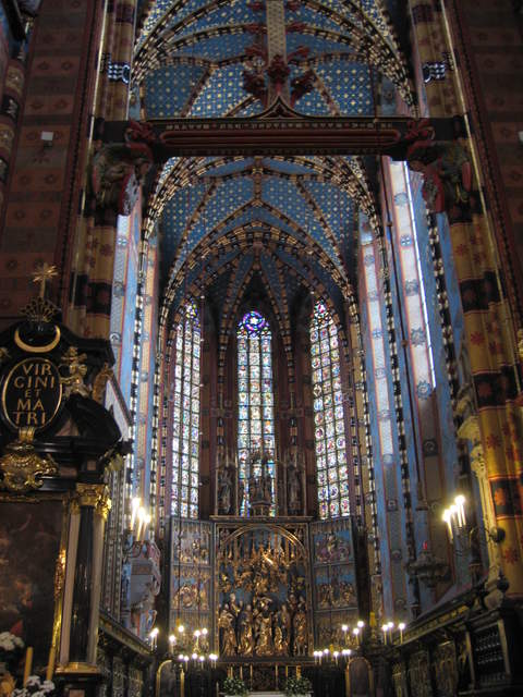 Inside St Mary's Church