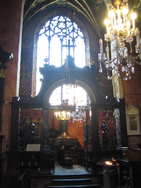 Inside St Mary's Church