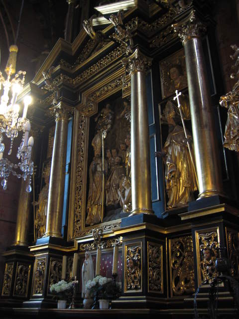 Inside St Mary's Church