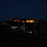 Wawel Hill at night