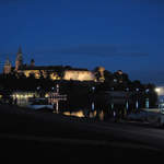 Wawel Hill at night