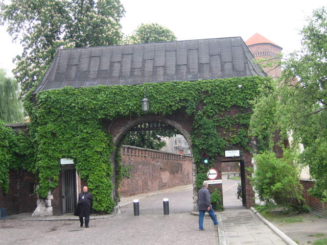 Entrance to Wawel Hill