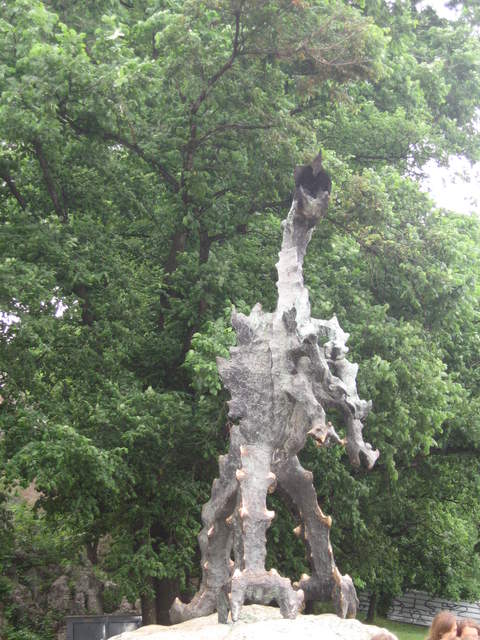 Dragon at the bottom of Wawel Hill
