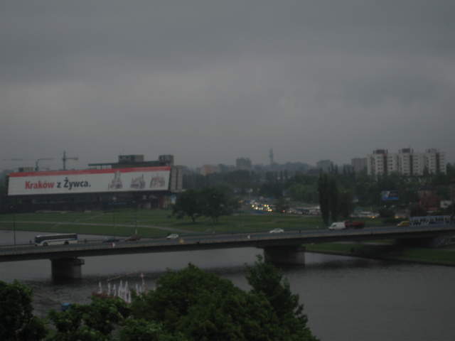 View from Wawel Hill